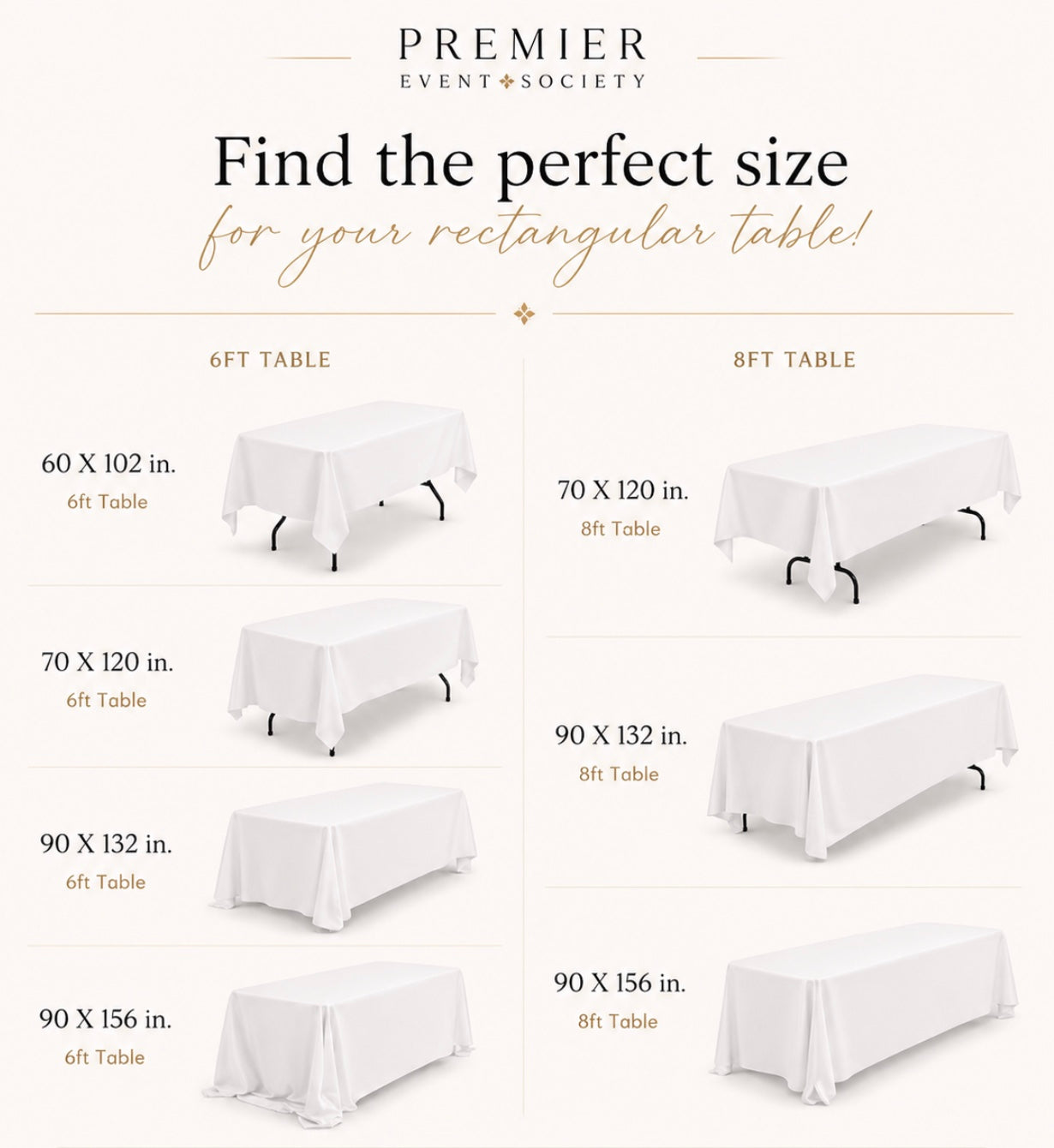 8FT Banquet Table