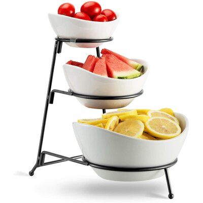 3 Tier Serving Bowl Set