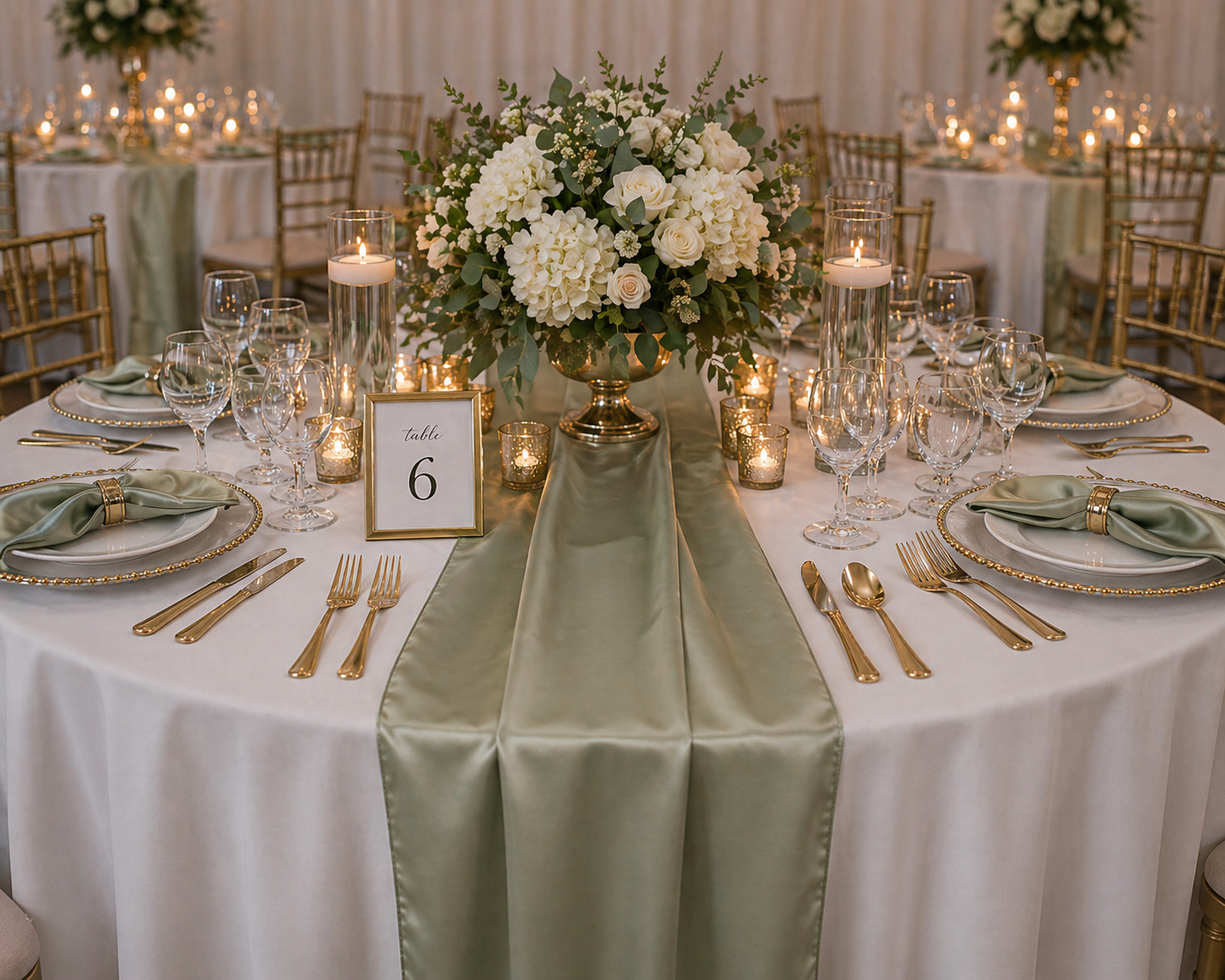 Satin Table Runner