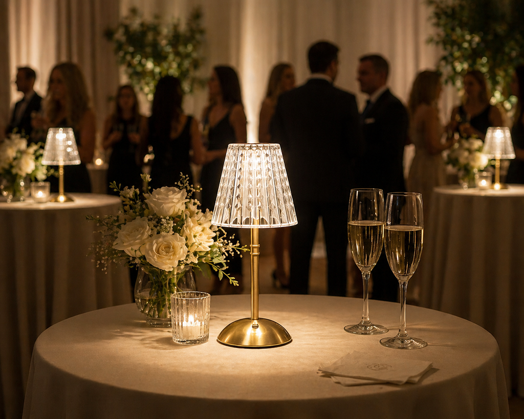 Gold Table Lamp